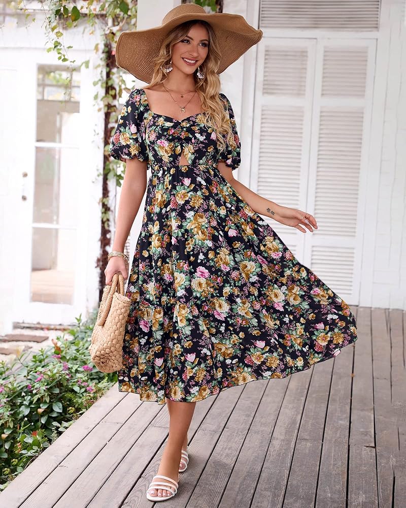 Women's Floral Summer Dress